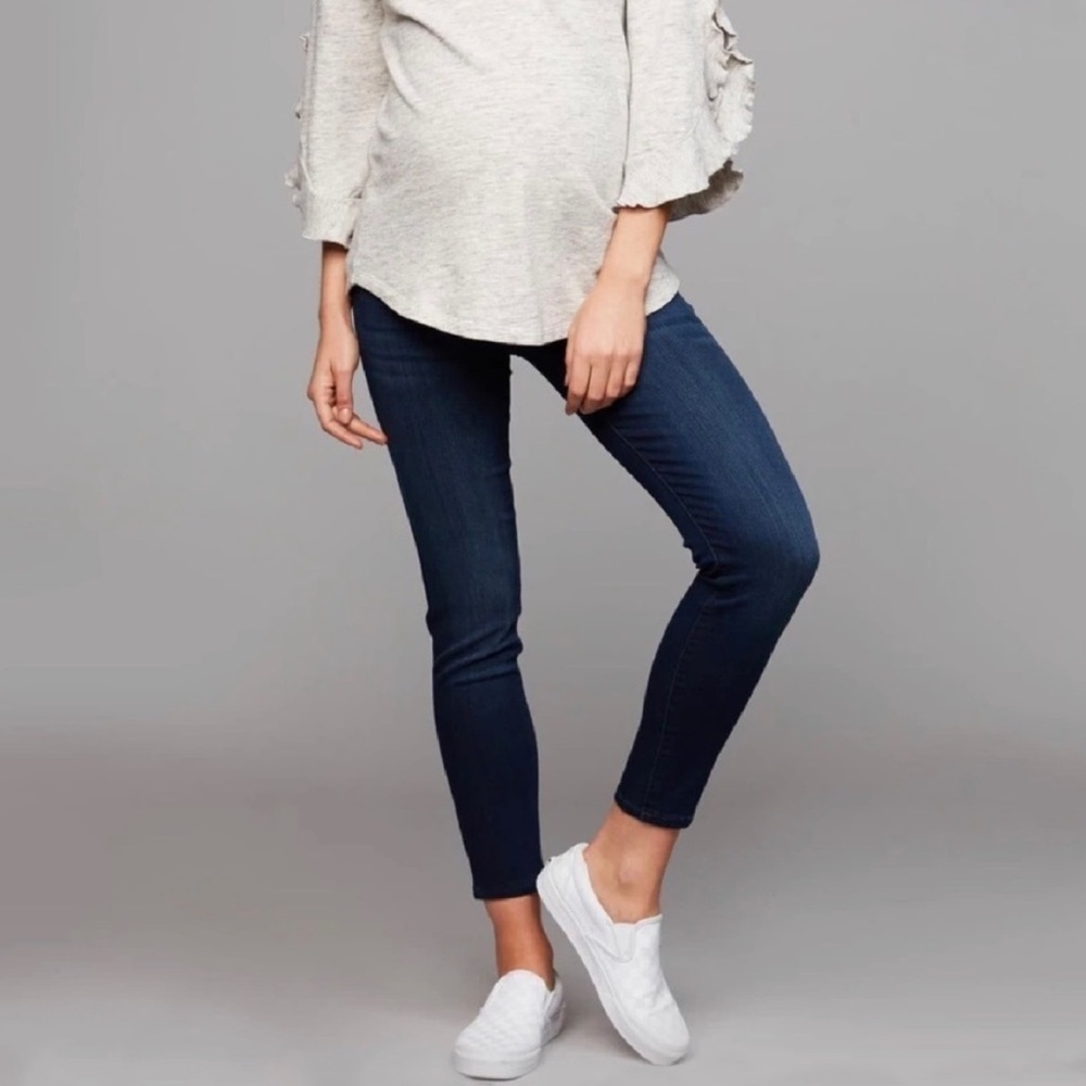 DL1961 Dark Wash Jess Maternity Skinny Jean